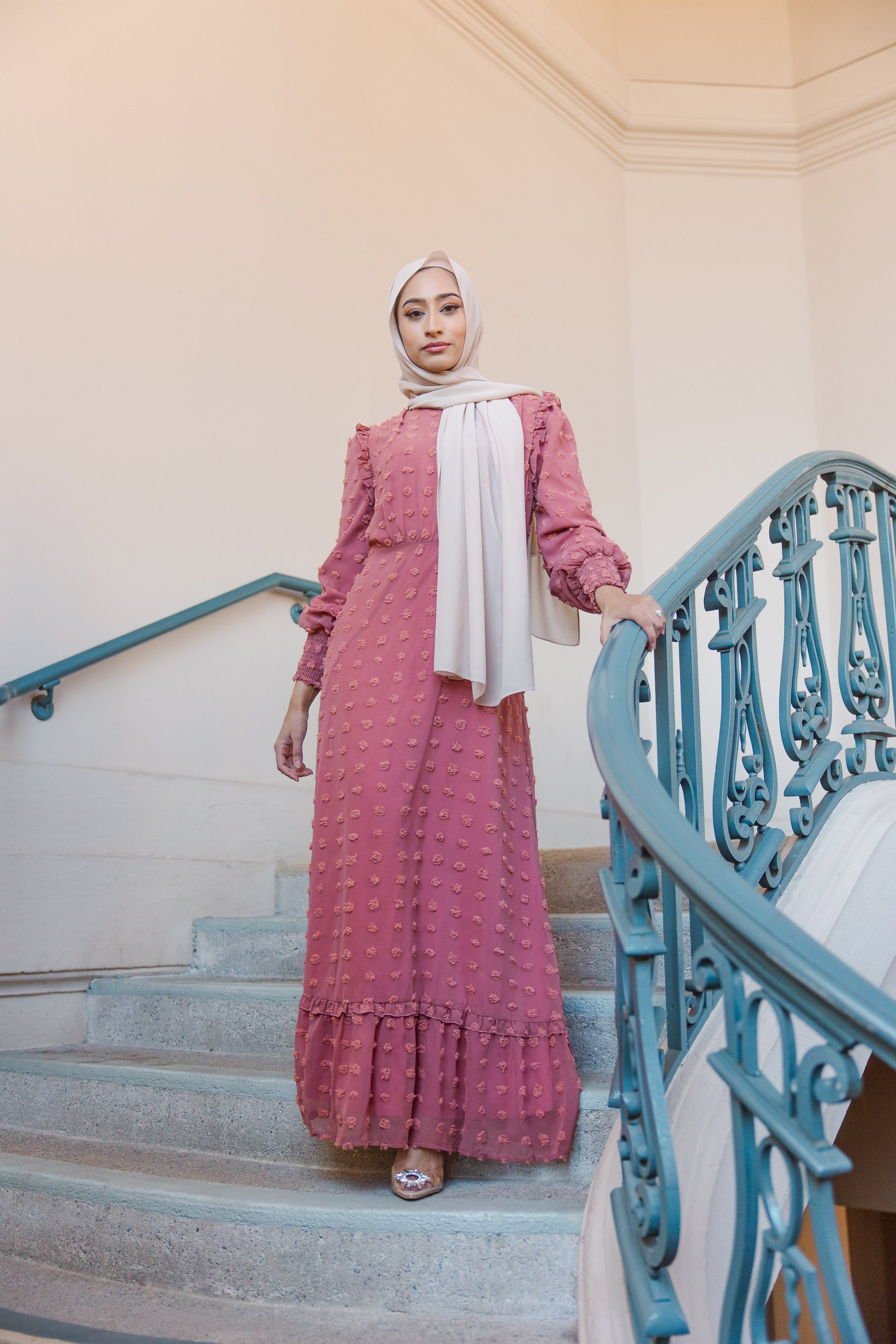 Evelyn Maxi Dress - Burnt Sienna