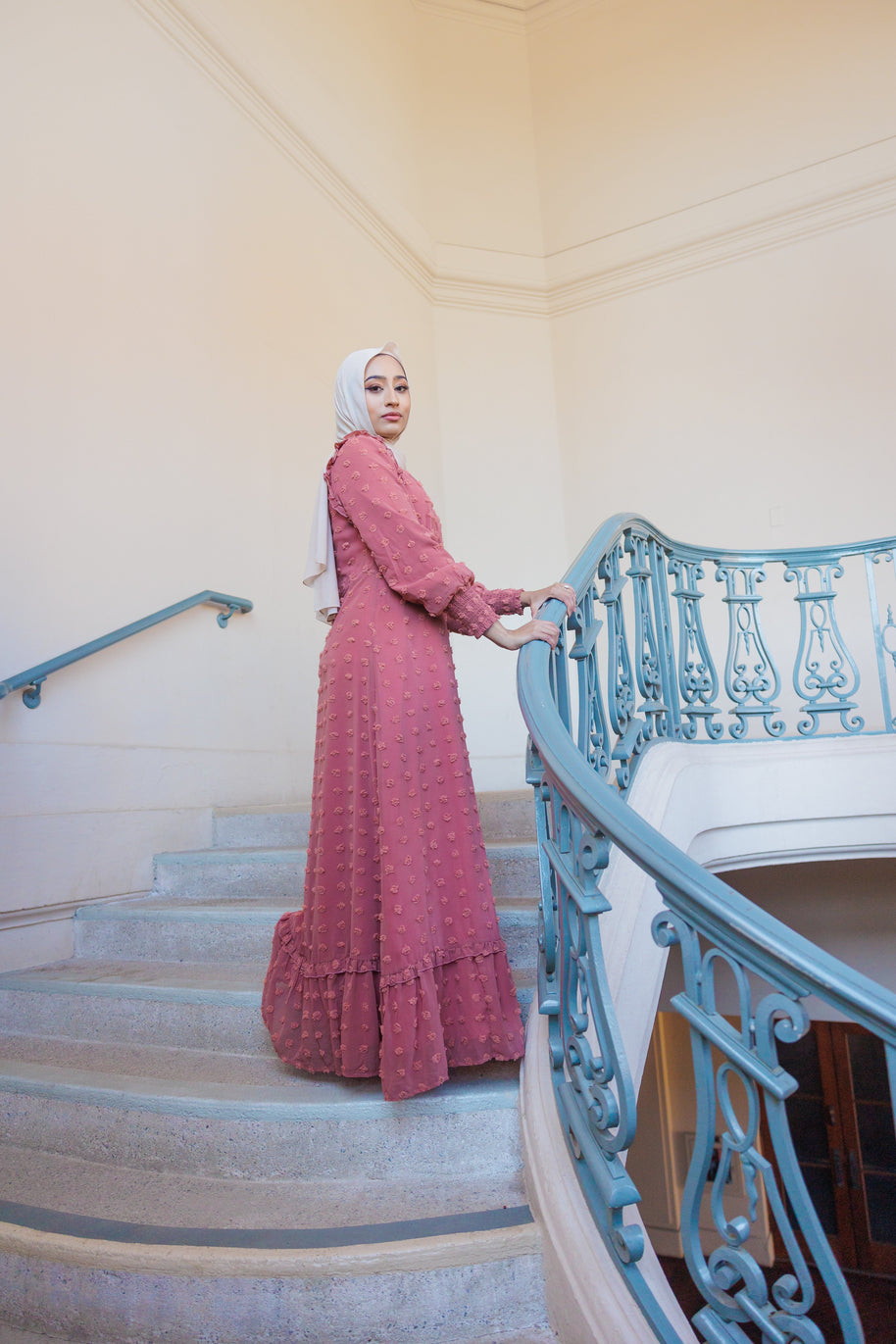 Evelyn Maxi Dress - Burnt Sienna
