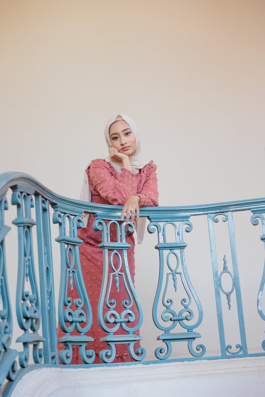 Evelyn Maxi Dress - Burnt Sienna