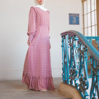 Evelyn Maxi Dress - Dark Mauve