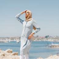 Emerson Modest Tunic - Aqua