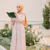 Cherry Blossom Maxi Dress