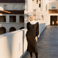 NISWA Maxi Sweatshirt - Black