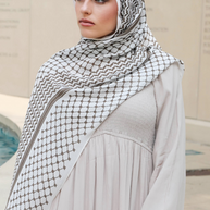 BAMBOO MODAL - KEFFIYEH BROWN