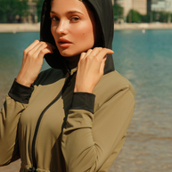 Yasmin Swim Set - Olive