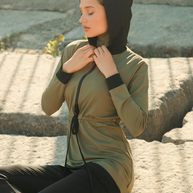 Yasmin Swim Set - Olive