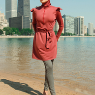 Nida Swim Set - Persian Red