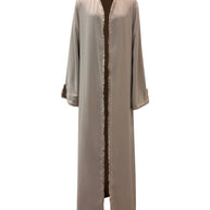 Alwan Reversible Kimono Abaya - Caramel Creme