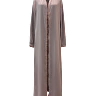 Alwan Reversible Kimono Abaya - Rosewood Blush