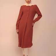 Emerson Modest Tunic - Papaya