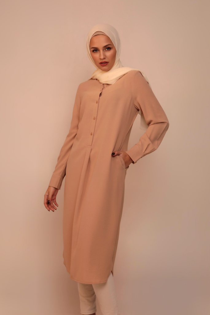Emerson Modest Tunic - Classic Tan