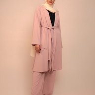 Chloe Two Piece Matching Set - Mauve