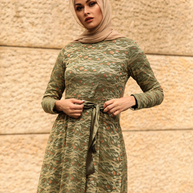 Amber Lace Maxi Gown - Enchanted Evergreen