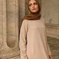 Alwan Versatile Dress - Creme