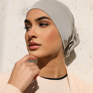 Hijab Cap - Metal Gray