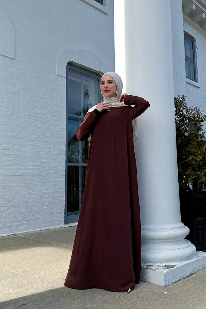 Alwan Versatile Dress - Rosewood