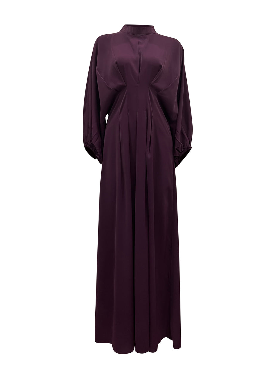 Elmas Maxi Dress - Plum