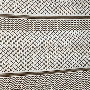 BAMBOO MODAL - KEFFIYEH BROWN