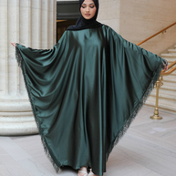 Layali Kaftan Abaya - Emerald
