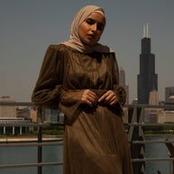 Shireen Maxi Gown - Chocolate