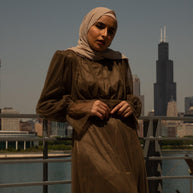 Shireen Maxi Gown - Chocolate