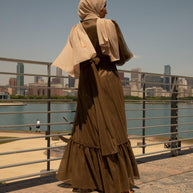 Shireen Maxi Gown - Chocolate