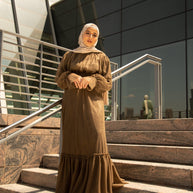 Shireen Maxi Gown - Chocolate