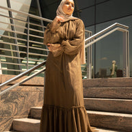 Shireen Maxi Gown - Chocolate
