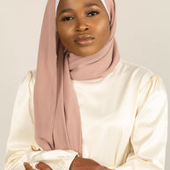 MILKY MOCHA Crepe Chiffon