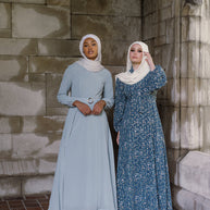 Whimsical Maxi Dress - Misty Gray