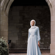 Whimsical Maxi Dress - Misty Gray