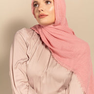 SOFT PINK Premium Cotton Scarf