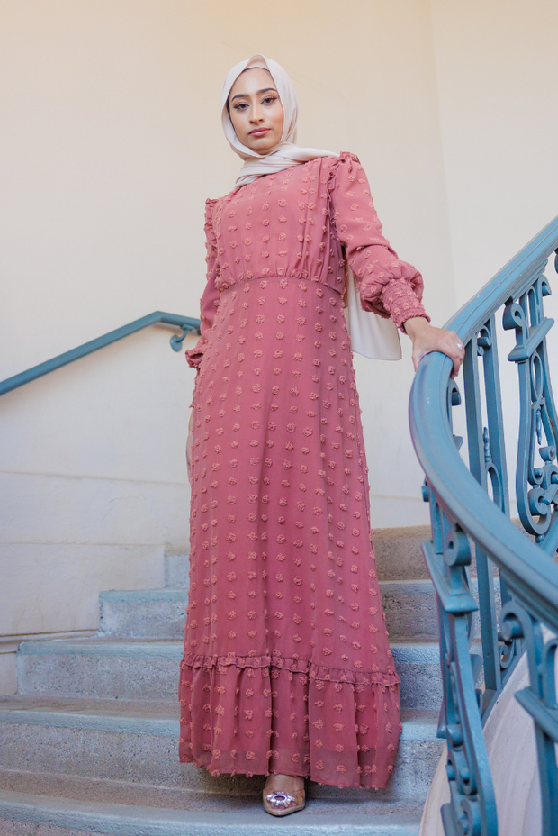 Evelyn Maxi Dress - Burnt Sienna