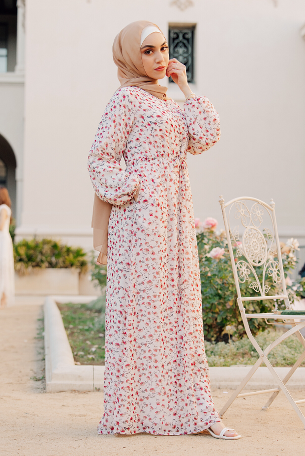 Cherry Blossom Maxi Dress