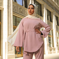 Milan Trouser - Mauve