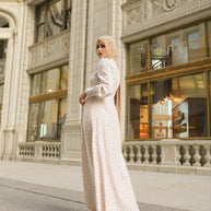 Romaisa Floral Button Down Maxi Dress