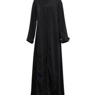 Iman Wrap Dress - Midnight Black